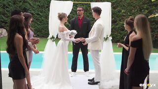 Whore Bride Wedding Three-some
