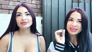 FOURSOME with my girlfriend and her sexy STEPSISTER - Silvana Lee with Alejandra Palacios & Brian Evansx