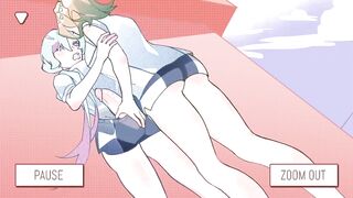 Massive wang trans cutie screws gal outdoor