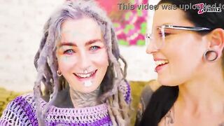 Hawt ATM & ATA Action with Tattooed Gal