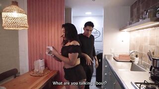 The stepson screws his flirty stepmother hard