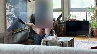 The rectal hole was licked and cum was sprayed in the cunt - Melanie Schweiger
