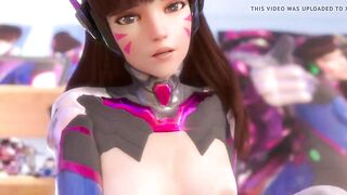 D.VA PMV HMV - Skank In The Rave - SFM-Blender-CG
