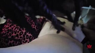 Pawg twerking Elle getting slutted out squirting