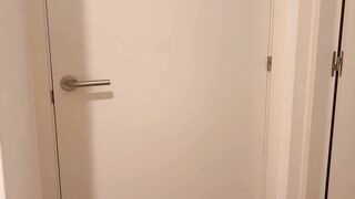 Hot stepmother cleans the abode in nature's garb in front her stepson and helped him to reduces his boner