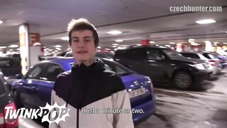 TWINKPOP - A Wicked Mall Tease Turned Into A Steamy Money Deal At His Empty Home
