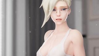 Compassion’s Romantic Dinner Gone Wrong - BBC Ruins Her Butt - CG Overwatchanimation