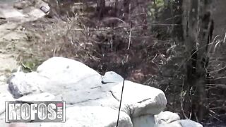 MOFOS - Jaclyn Taylor Shows No Shame As That babe Takes Penis Outside With A Drone Watching Her