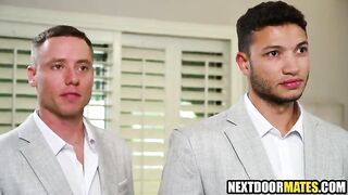 Most excellent Males Nearly Caught Screwing By Groom