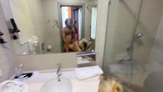 I DIDN'T HAVE TIME TO WASH, AND MY BUTT IS ALREADY ANOTHER TIME IN CUM