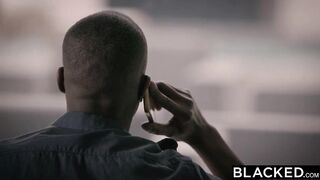 BLACKED - 1st Interracial For Model Anya Olsen