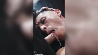 Alex Becker Deepthroat - Futanari Screws Homosexual