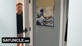 U Don't Know How To Use A Cock-sock? Stepdad Jesse Stone Teaches Brody Kayman Raw