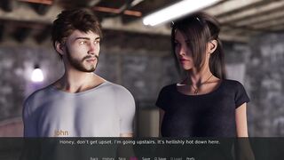 Being a Wife 14 Shopping with Her Spouse, Obscene Wife Christine Plays Immodest Games with the Old Helper