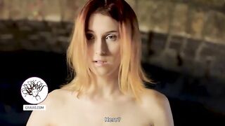 Cutie convinced to burn herself with a candle