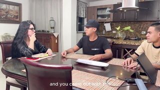 My Spouse Will Be Home Pretty soon, and My Stepson Is in the Bedroom! Latin babe Stepmom Bangs Her Stepson's Most good Ally