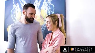 DREAM MASSAGE - Masseuse Gives Hawt POV Massage To Her Siblings Hubby
