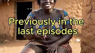 poor nigerian naija afro youthful farmer and spouse bangs unsightly looking hot ebony black darksome poor village hawt abode wife in a farm land [AI - Generated]