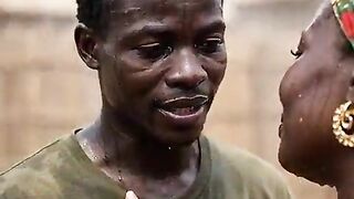 nigerian black [AI GENERATED] naija village afro darksome enjoys ride raw sex ride by darksome afro - american impressive ebony chap in the bush whilst step mommy was away. doggystyle, missed missionary, bj