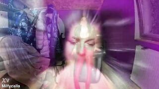 Taskmaster Leather mother I'd like to fuck Whoopee Cushion Fetish. Shiny PVC Butt, Loud Fart Sounds and Filthy Sitting