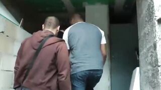 The Corpulent Gal Gets Screwed by 2 Lads From the Projects and This babe Likes It.