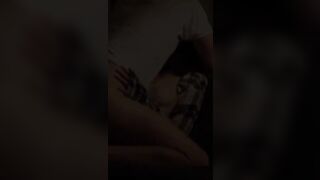 This chab Cums Hard From a Thong-on in His Butt.