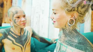 Tattooed Trans and Goth Hotty Hawt Toy Play
