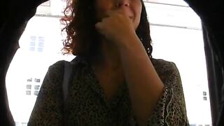 Asking her if that babe would perform in front of camera and that babe likes it