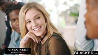 BLACKED Kali Rose Gets Passed Around By Six BBCs