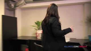 Ass slam with French brunette hair Lexie Candy