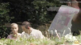 HUNT4K. Stud offered money for opportunity to screw hotty...