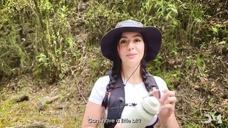 Hiking with Iris Rodriguez Ends in Outdoor Anal Sex - Danner Mendez & Iris Rodriguez