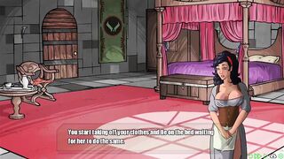 Marvelous Vanessa gives her taskmaster a fellatio - gameplay