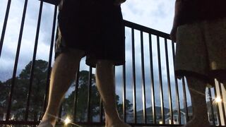 Bang and Suck on the Back Porch During Stormy Weather