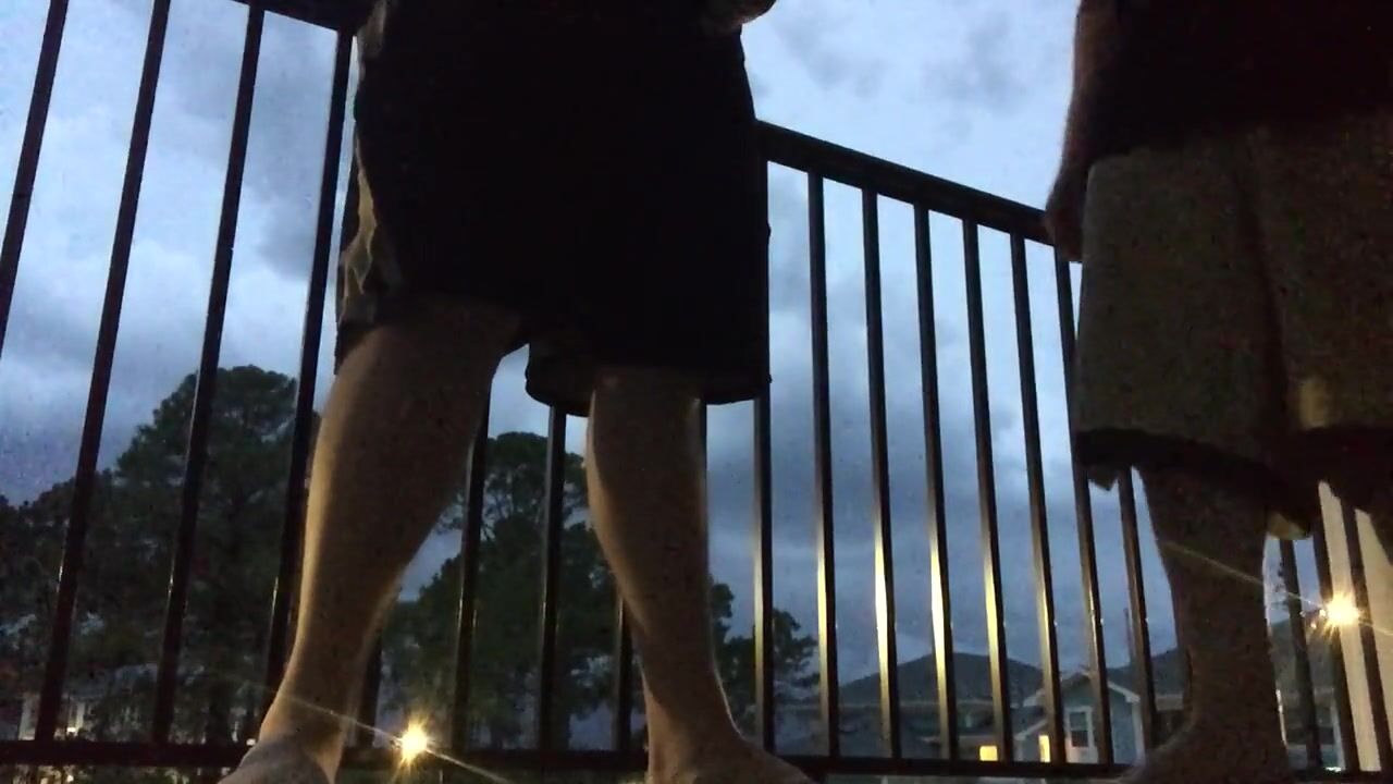 Bang and Suck on the Back Porch During Stormy Weather