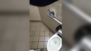Caught Restroom Sloppy Seconds Confession at Hotel