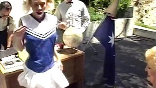 Grannies Host Wild Anal College Group Fuckfest