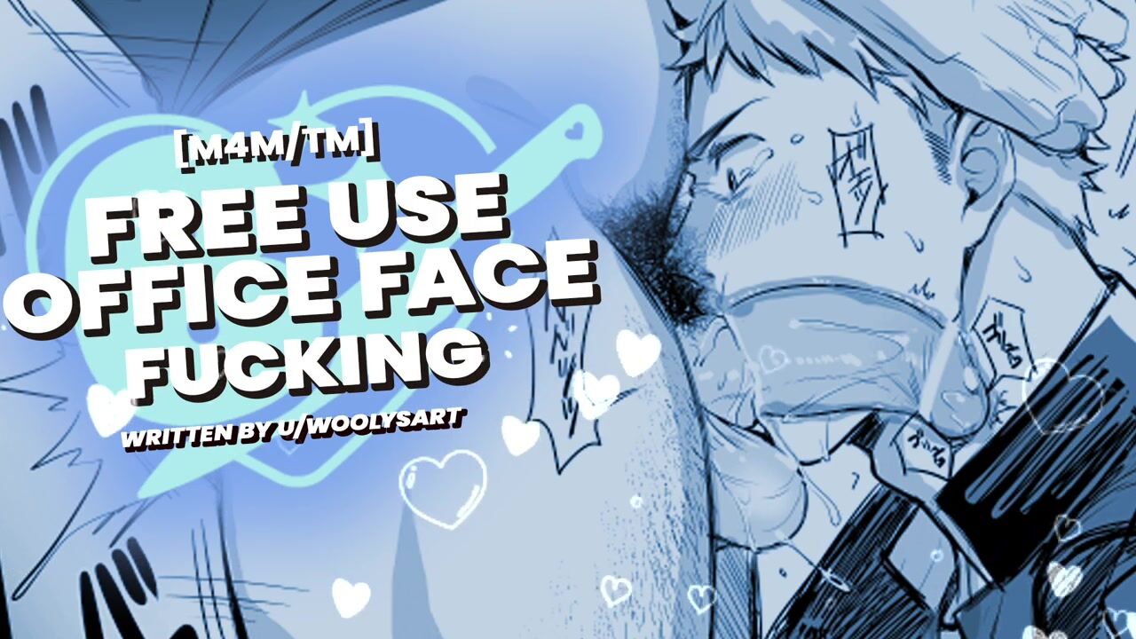 Getting Throatfucked as a Free Use Office Toy audio erotica for homo dudes