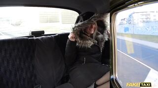 Fake Taxi Cockney driver gets his massive dick in Blue Beauties