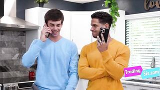 Abode Exchange Leads to a Steamy Foursome with Family Crushes