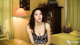 Small Betty Spreads Legs and Passionately Rubs Her Soaked Clitoris