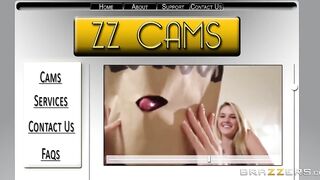 Teens Like It Large - Nickey Huntsman's Livecam Anal Show Turns Real with Ally's Brother Brick's Jock