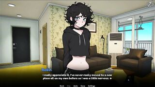 My Femboy Roomate [ HOMOSEXUAL Comics Game ] Ep.1 Caught my CUTE ROOMIE masturbating with a SEX TOY !