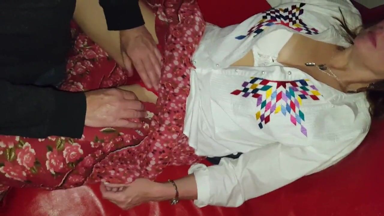 Wife's Panty clad Hirsute Vagina eaten by Brett
