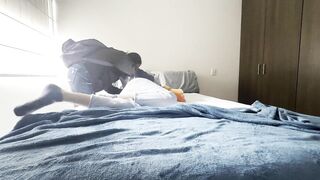 My Most excellent Ally Teaches Me How to Suck Snatch and Has an Climax