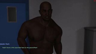 Awam Sophia Real Screw - When the Water Cut Out Sophia Walked Into the College Baths Moist with Need… and Discovered Clark Awaiting