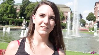 GERMAN SCOUT - PUBLIC ACE BANG FOR MONEY WITH PETITE BEAUTY MINA