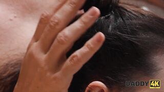 DADDY4K. This corpulent Bitch bangs her Boyfriend's Dad each night for cash