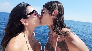 Maya and Luca Embark on a High-seas Adventure with Trans Sabrina.