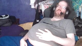 preggy daddy experiencing intensive induced labor